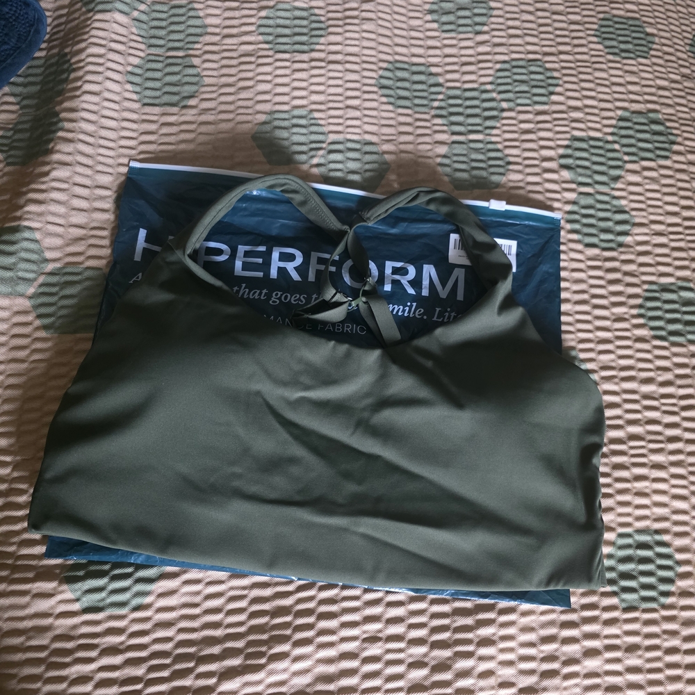 HYPERFORM Women's Olive Sports Bra